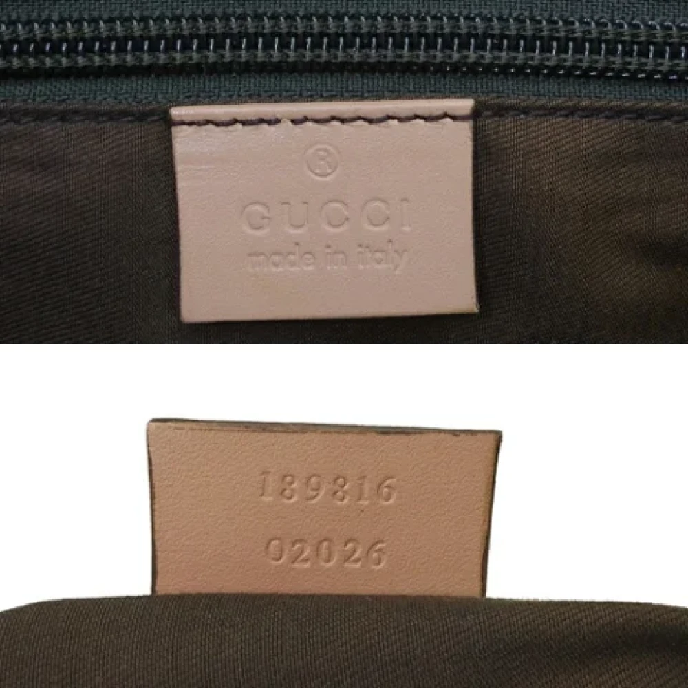 Gucci Vintage Pre-owned Leather shoulder-bags Beige Dames