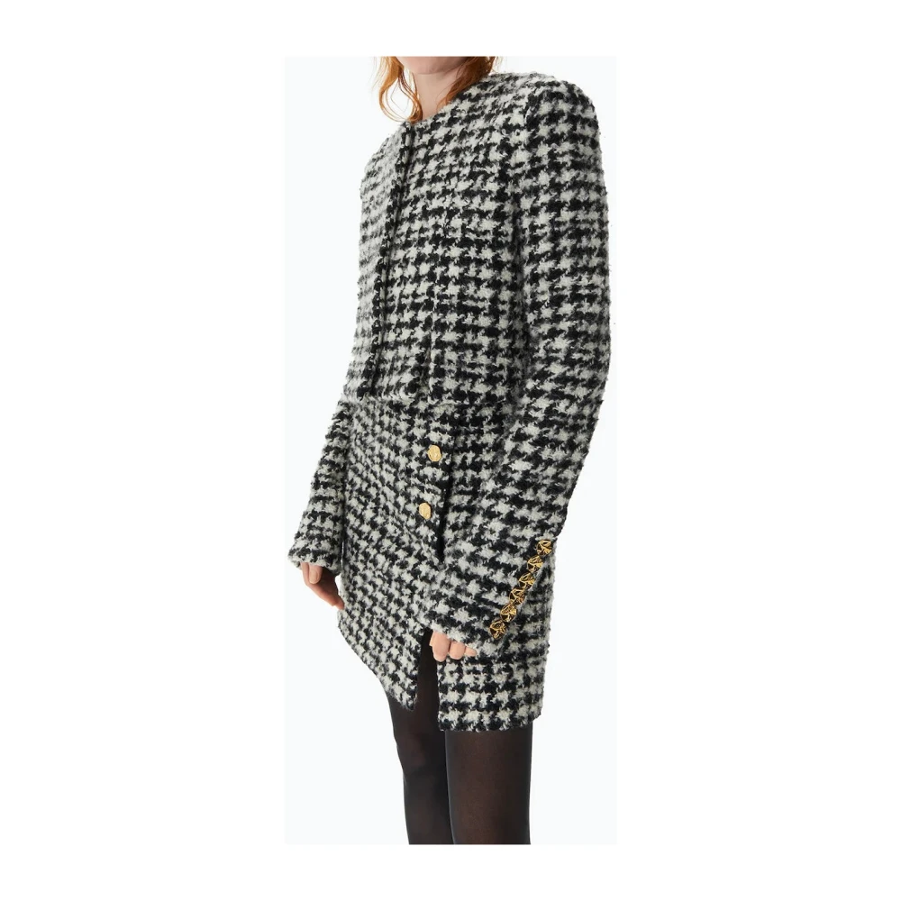 Nina Ricci Houndstooth A-Lijn Rok Multicolor Dames