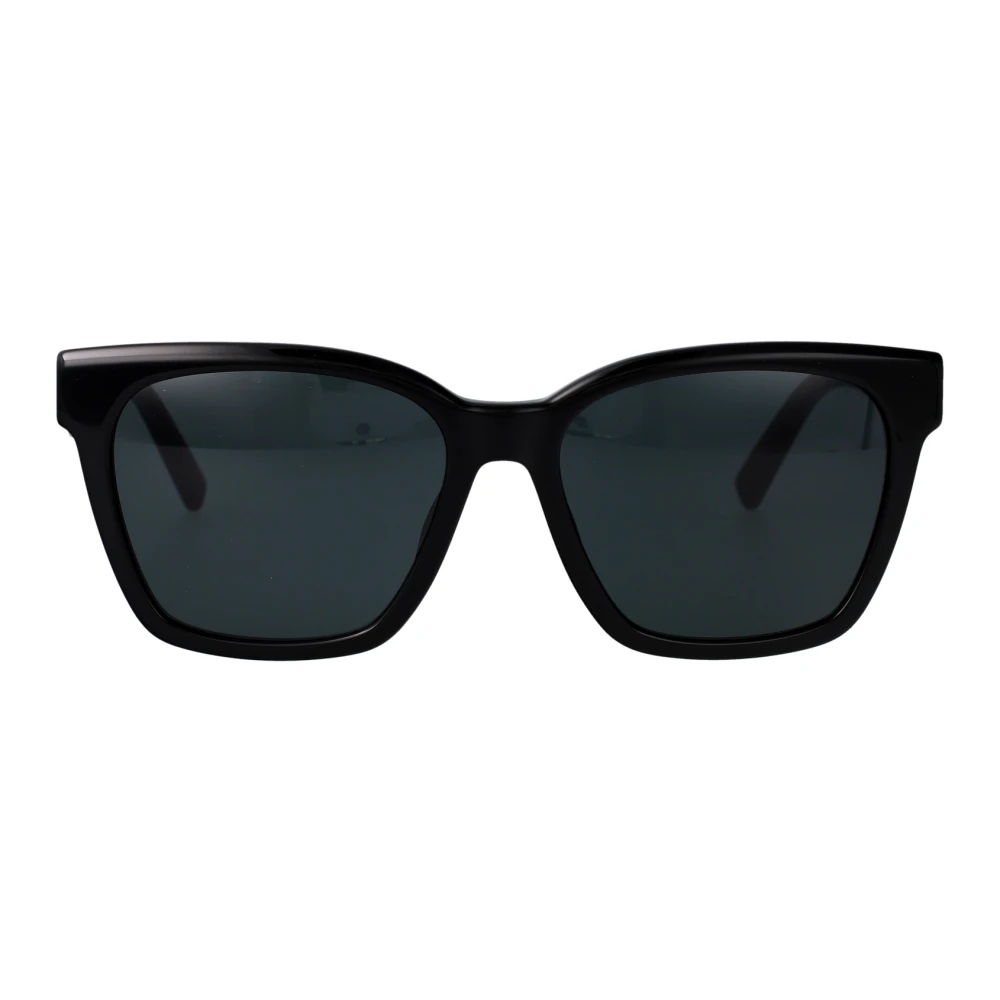 Saint Laurent Women's Black Sunglasses, 57 Mm, Rectangular Sunglasses
