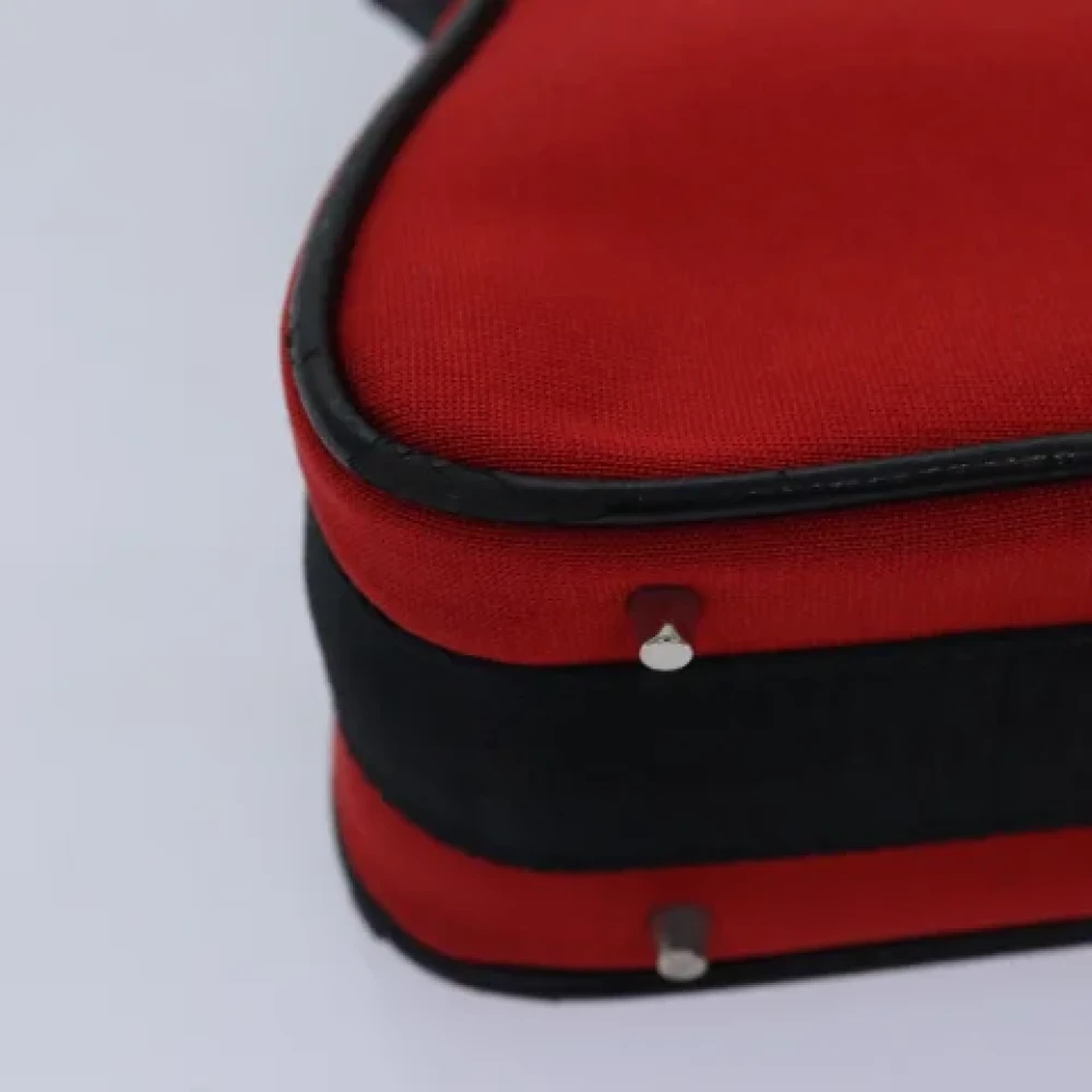 Dior Vintage Pre-owned Silk dior-bags Red Dames