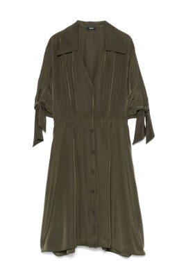olive-green-button-up-dress