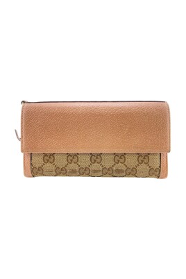 pre-owned-gg-canvas-wallet-beige-leather