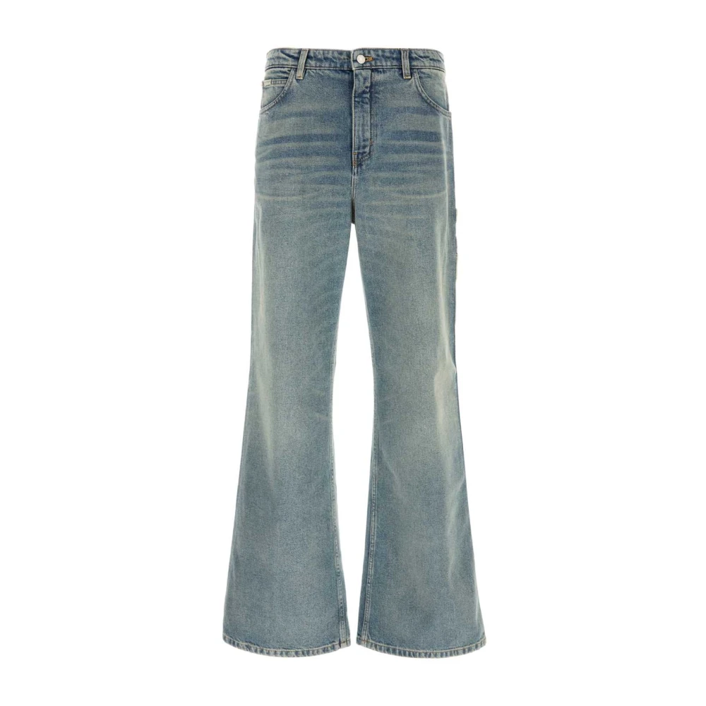 Courrèges Klassieke Denim Jeans voor Dagelijks Gebruik Blue Heren