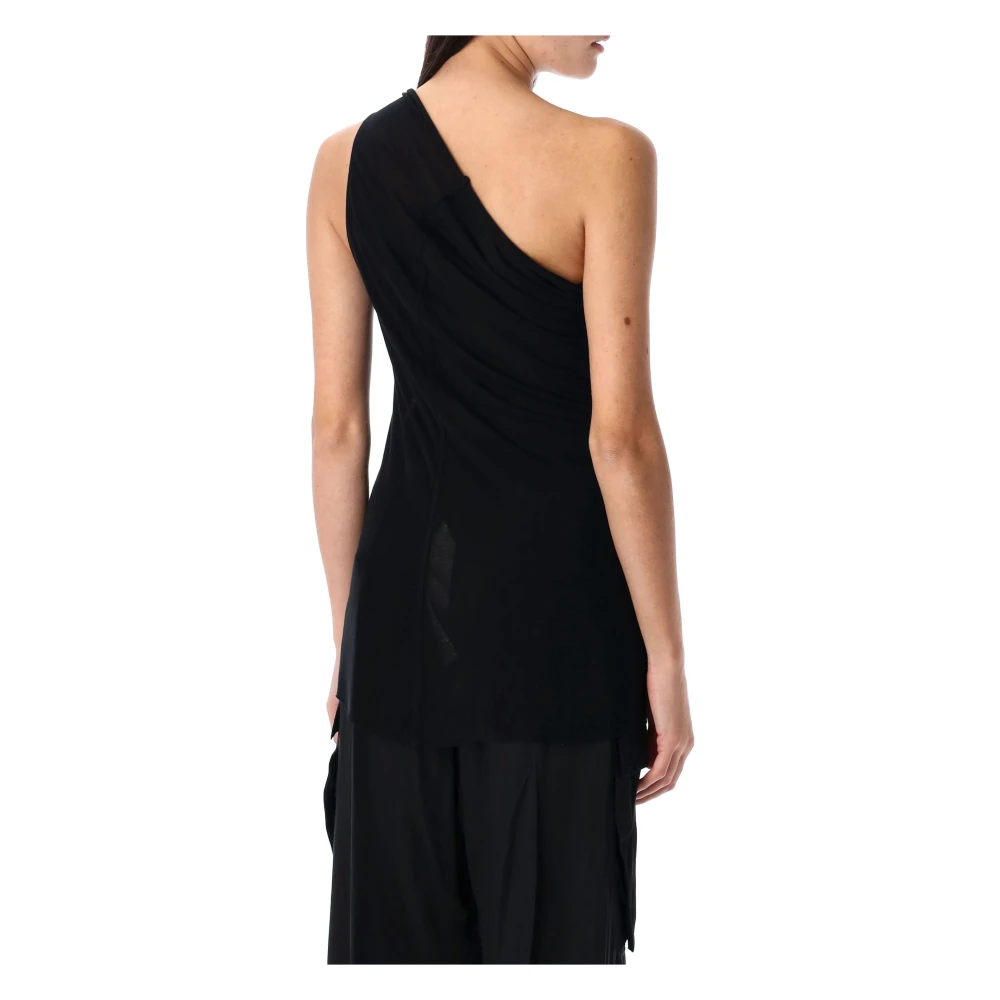 Rick Owens Stijlvolle Athena Top voor vrouwen Black Dames