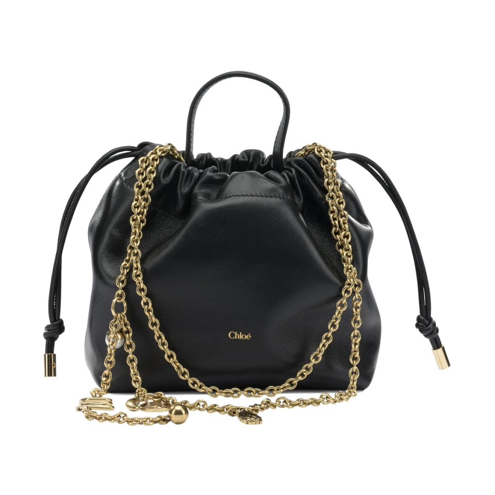 Chloé , Bucket Bags, Female, Black, One Size, Icons Mini Shoulder Bag