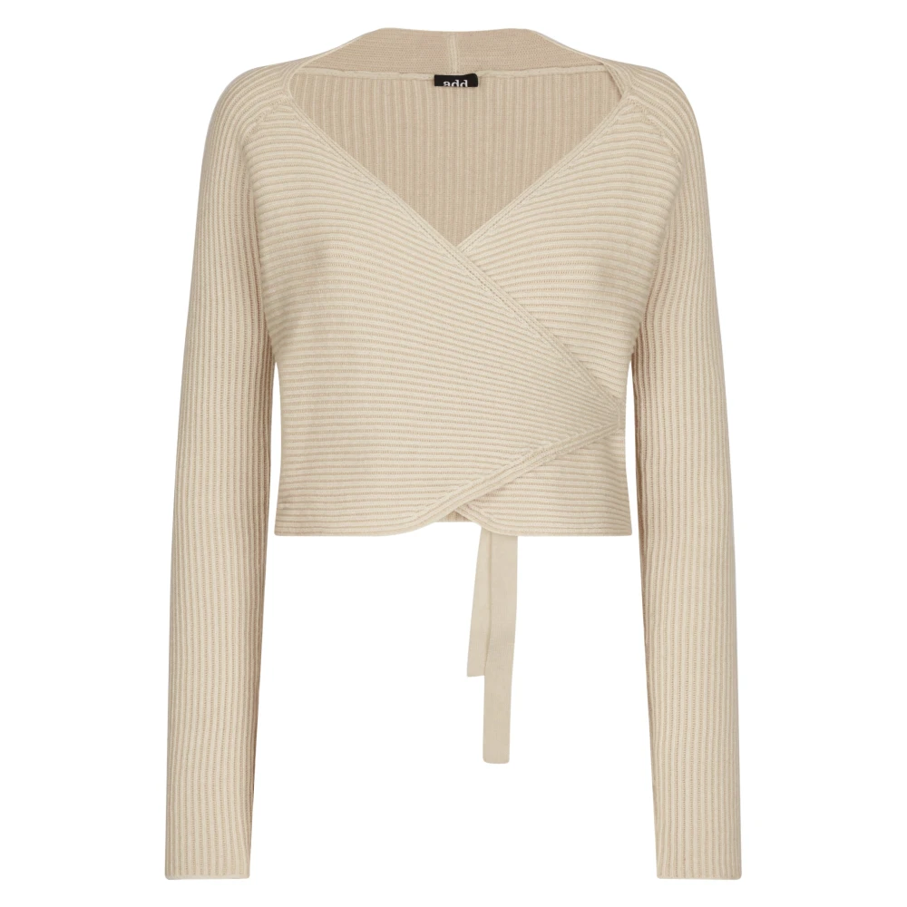Add Vest IN Dubbelzijdige RIB Beige Dames