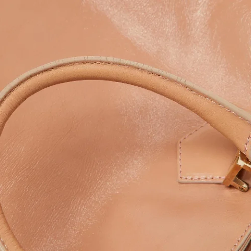 Fendi Vintage Pre-owned Leather fendi-bags Orange Dames