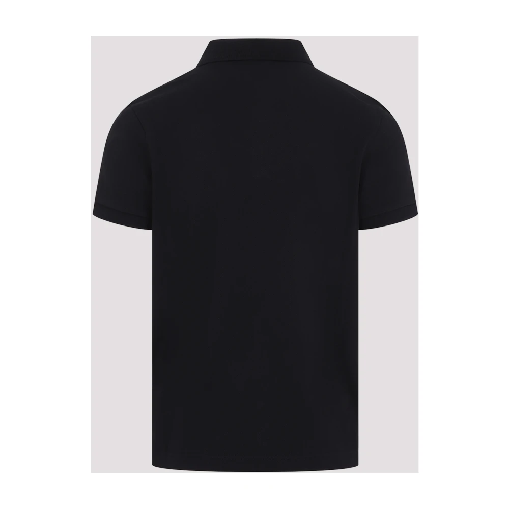 Moncler Klassieke Polo Shirt Blue Heren