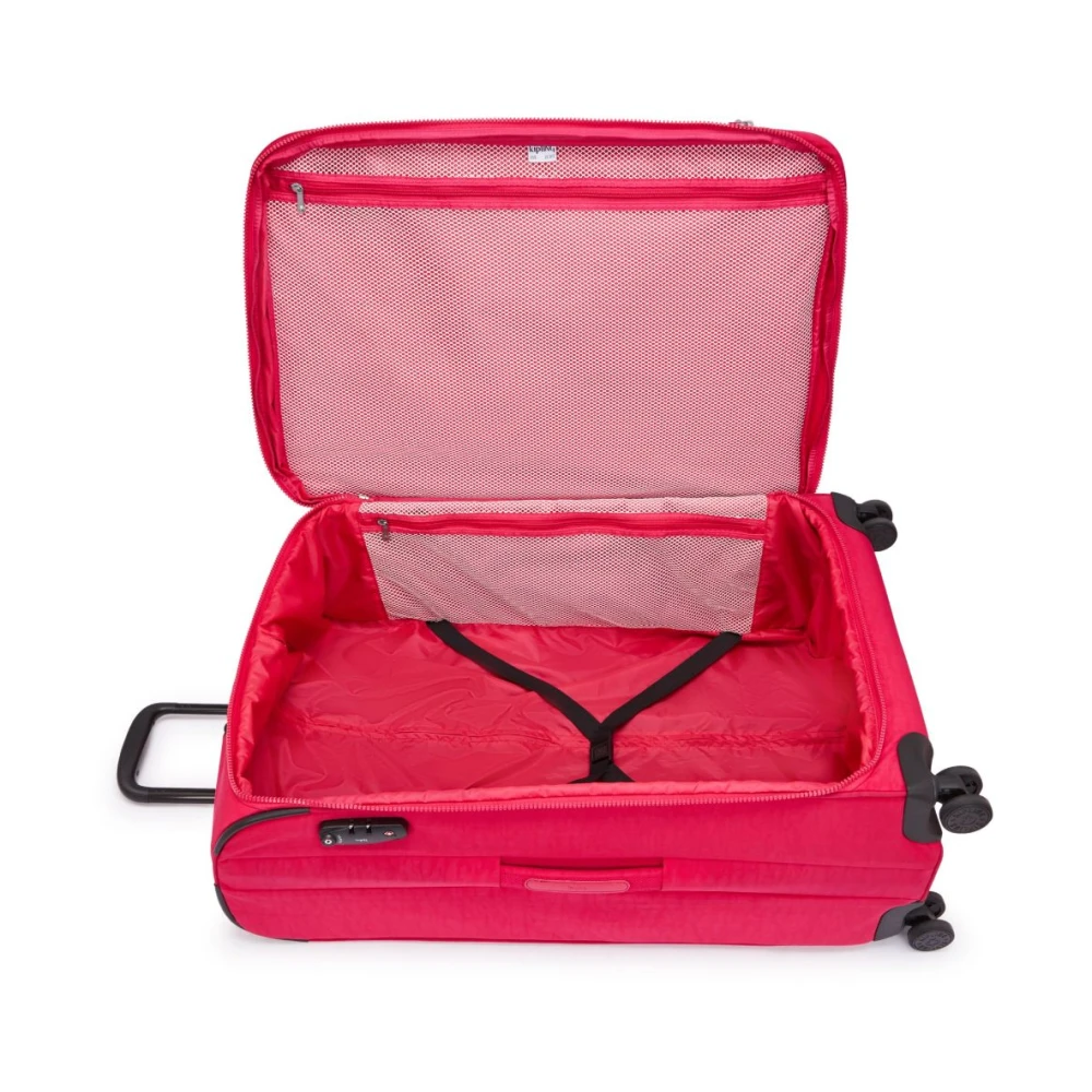 Kipling Nieuwe Youri Trolley Tas Pink Unisex