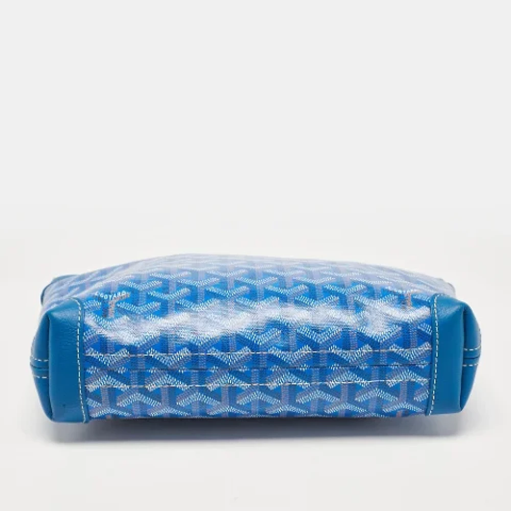 Goyard Vintage Pre-owned Coated canvas pouches Blue Dames
