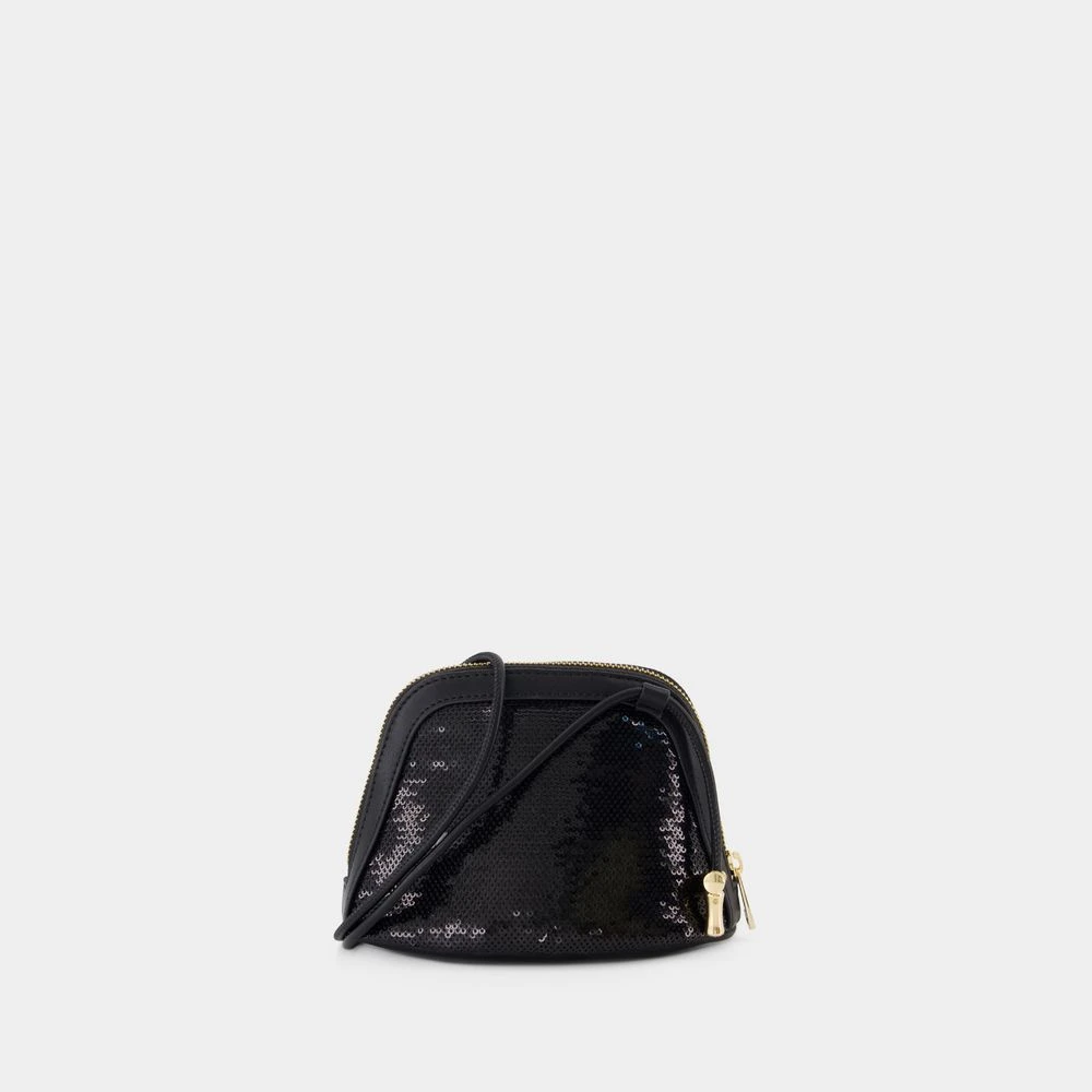 A.p.c. Zwarte Synthetische Kleine Clutch Tas Black Dames