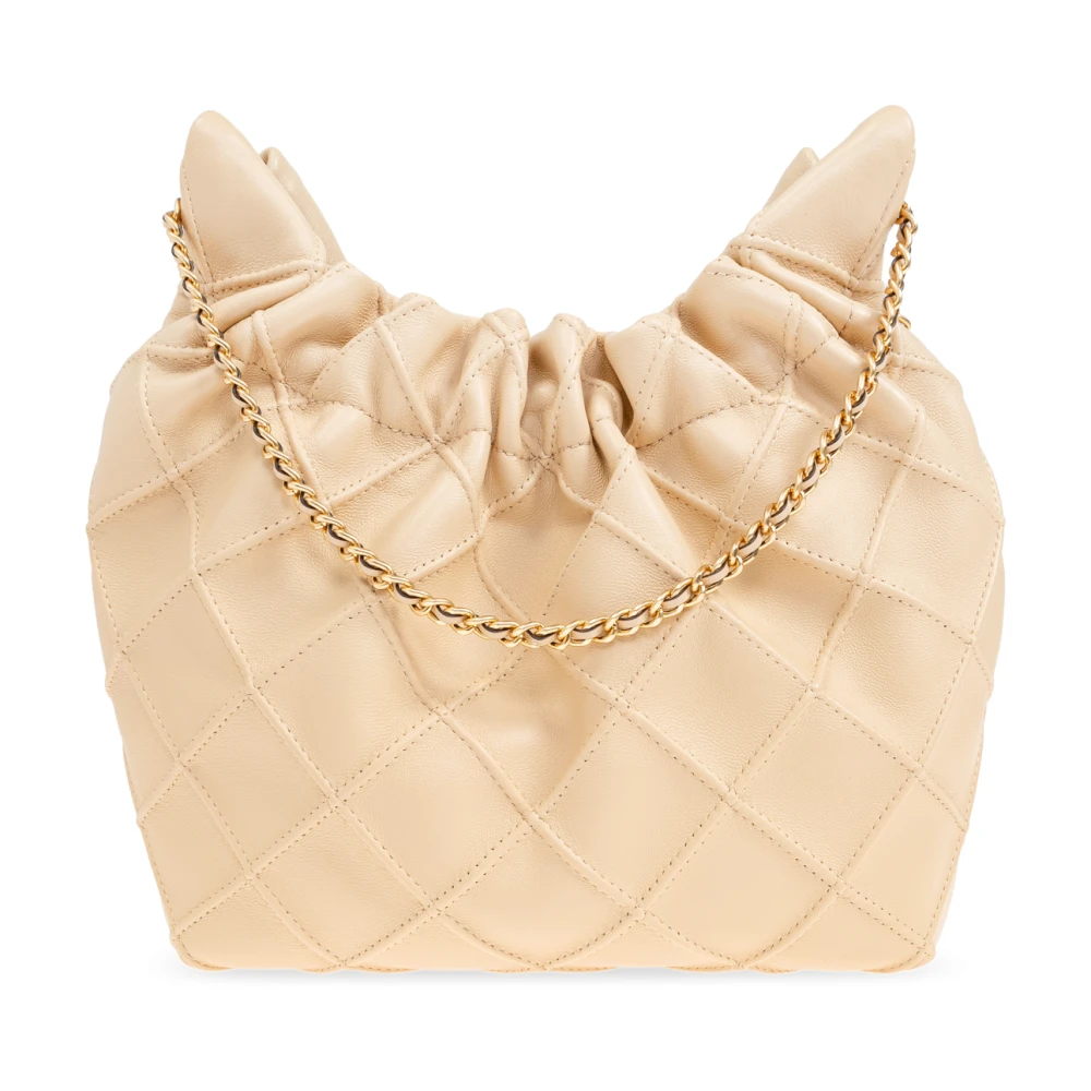 TORY BURCH Tas Fleming Mini Beige Dames