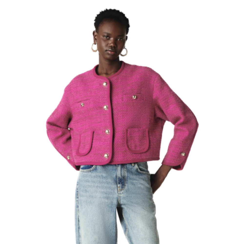 BA&SH Roze Jacket Brittany Pink Dames