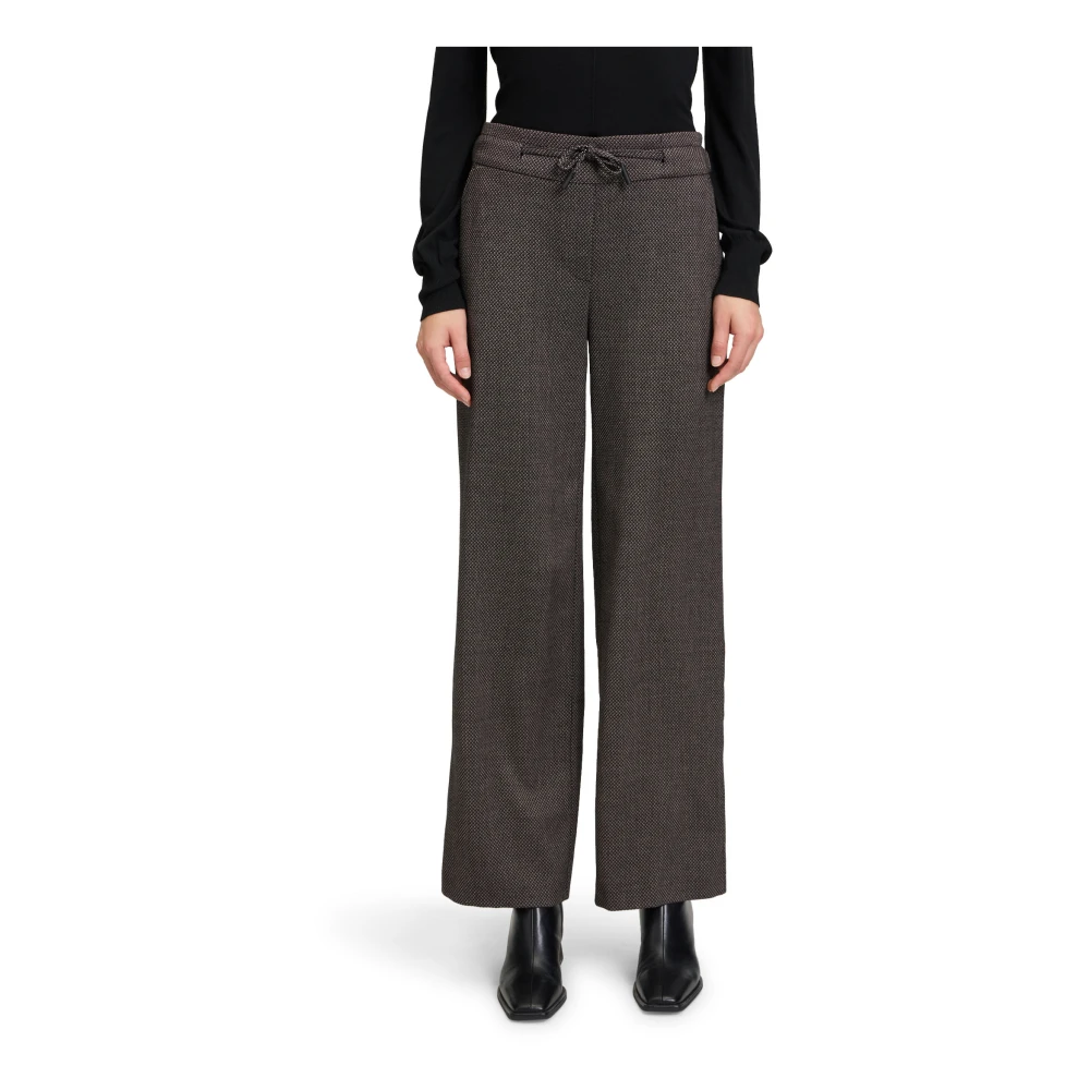 Betty & Co Trendy Broek met Riem Multicolor Dames