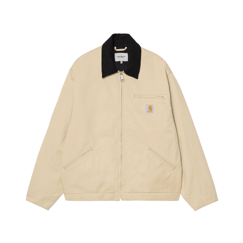 Carhartt Wip Men's Beige Light Jackets, Xl, Og Detroit Jacket