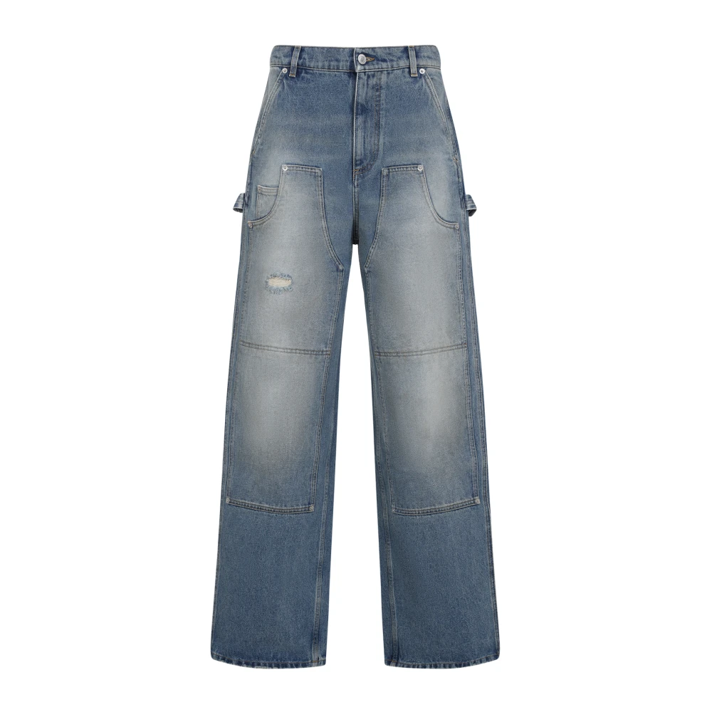 Moschino Blauwe Jeans voor Stijlvolle Outfits Blue Dames