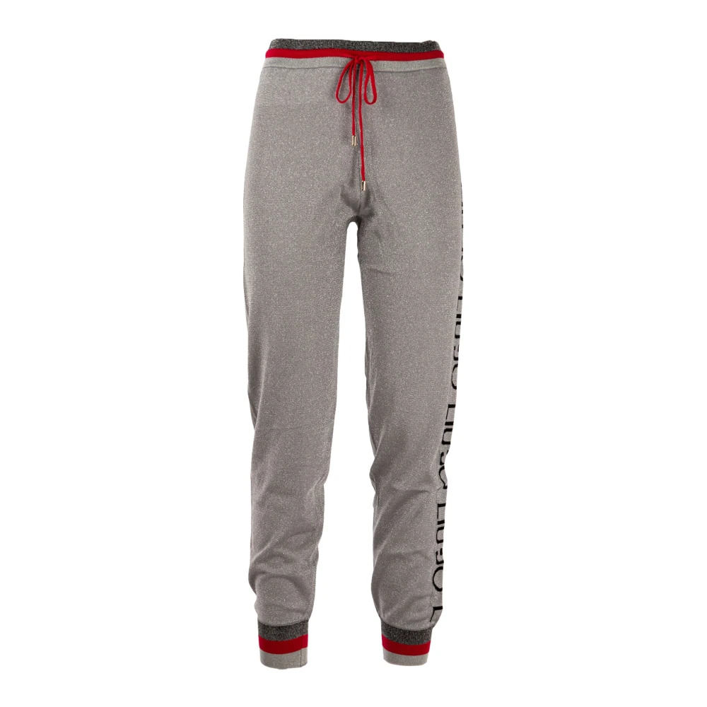 Liu Jo Gebreide broek voor vrouwen Gray Dames