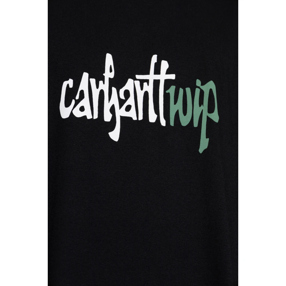 Carhartt WIP Bedrukt T-shirt Black Heren