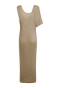 robe-en-daim-plissee
