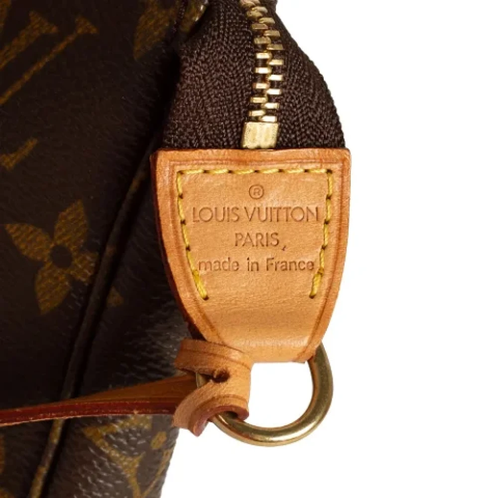 Louis Vuitton Vintage Pre-owned Canvas handbags Brown Dames