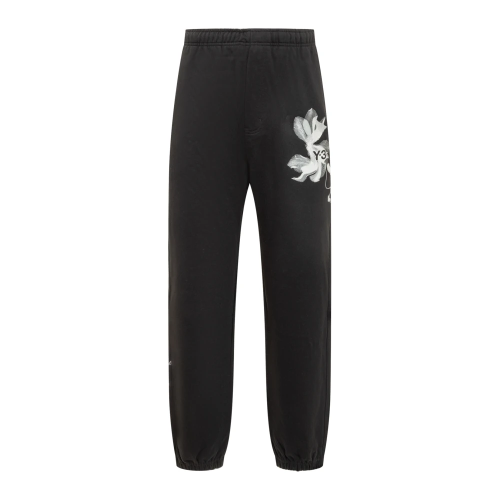 Y-3 GFX FT Broek Stijlvol en Comfortabel Black Heren