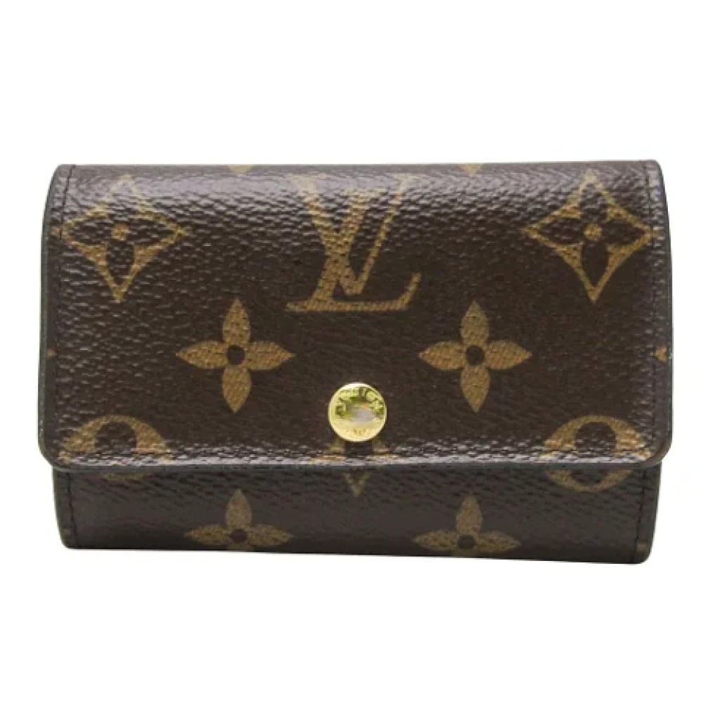 Louis Vuitton Vintage Pre-owned Canvas key-holders Brown Dames