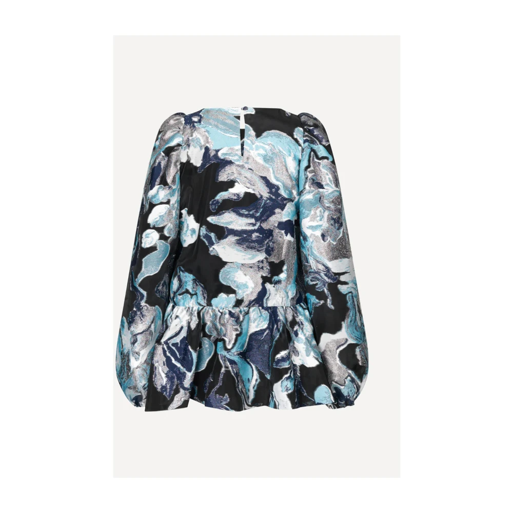 Stine Goya Elegante Bloemen Peplum Blouse Multicolor Dames