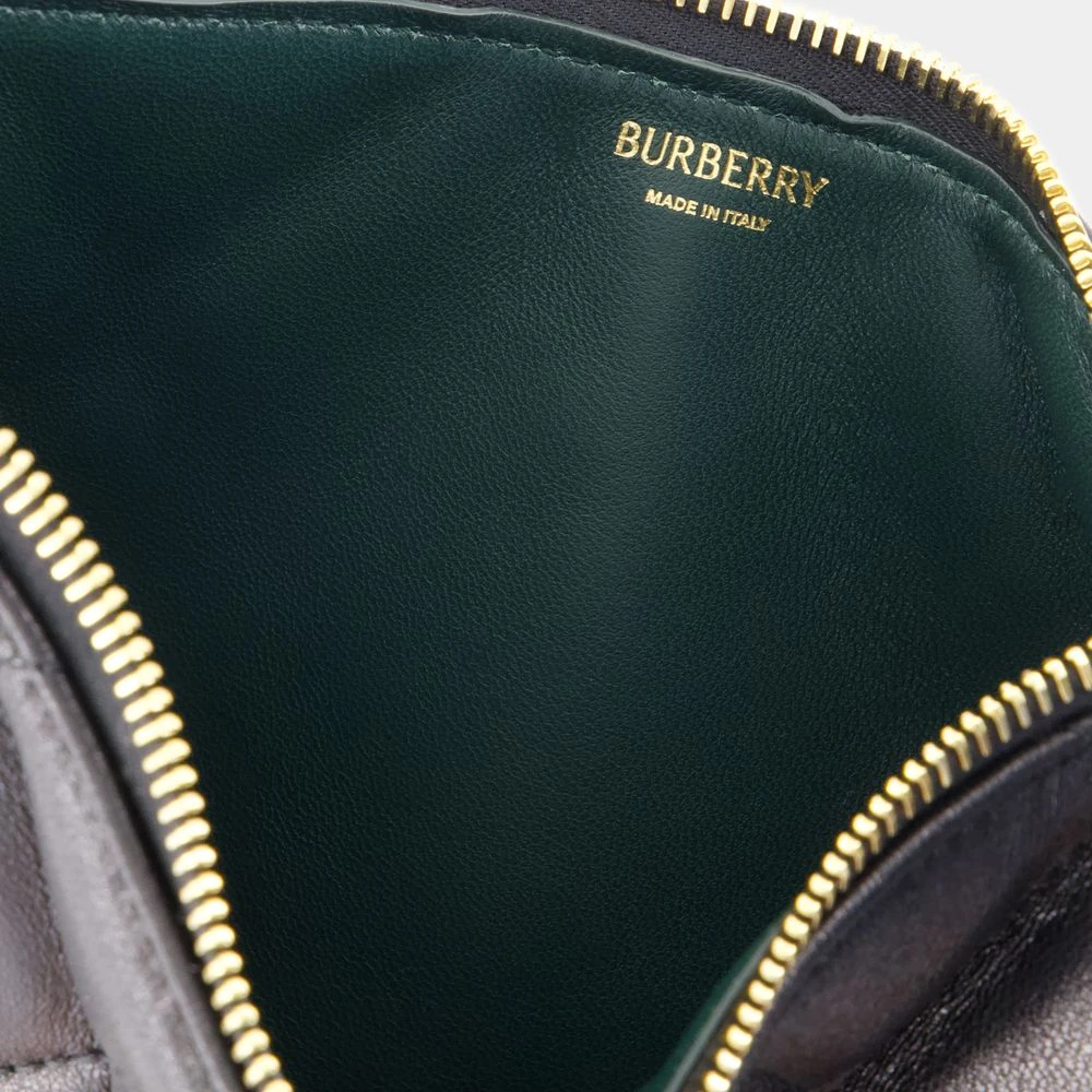 Burberry Gewatteerde leren Rocking Pouch in zwart Black Dames