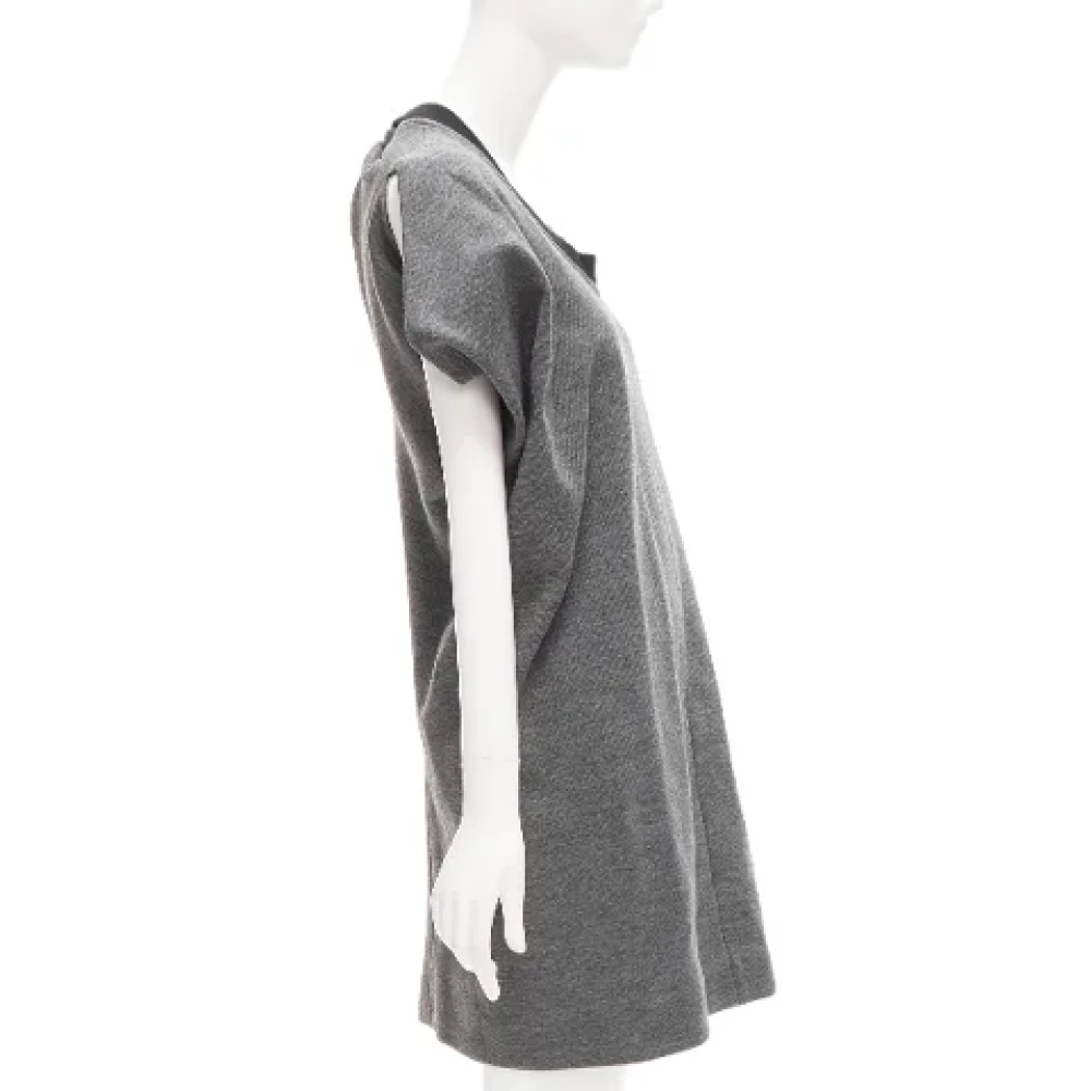 Marni Pre-owned Wool dresses Gray Dames