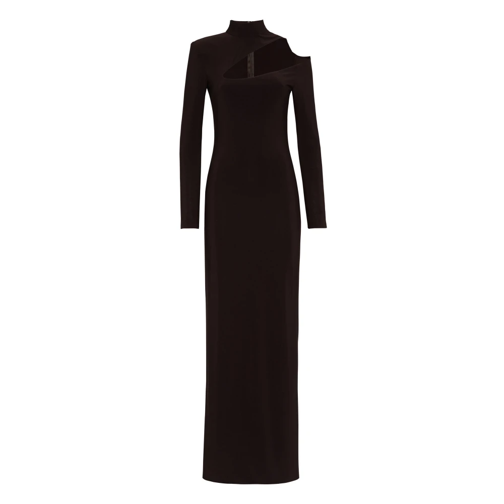 MVP wardrobe Prometea Lange Jurk Brown Dames