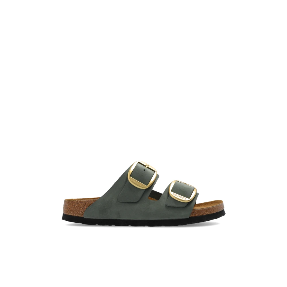 Birkenstock Arizona Big Buckle slides Green Dames