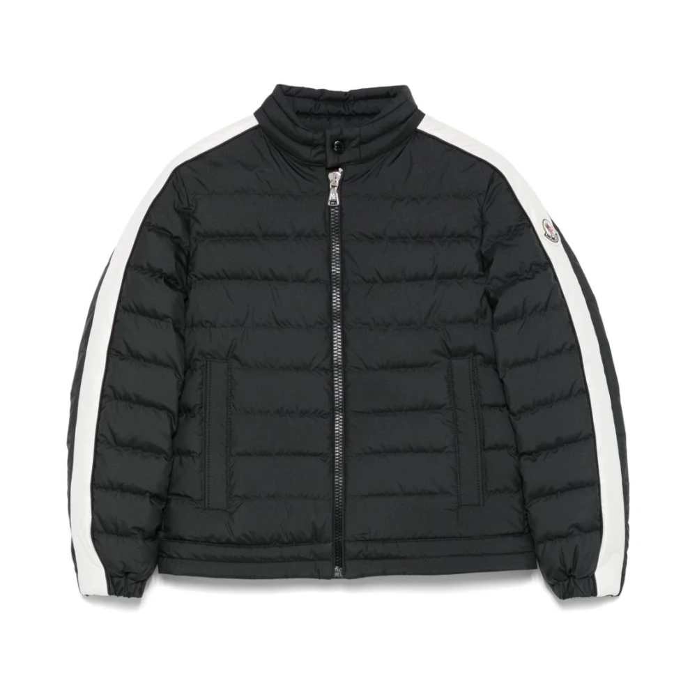 Moncler Boys Black Winterjackets,, Parka For Size 8 Y