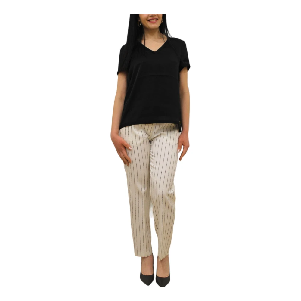 Kocca Korte Mouw Blouse Black Dames