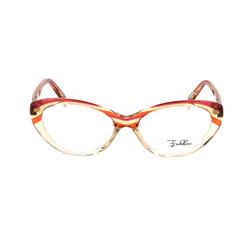 EMILIO PUCCI Rood plastic frame dameshorloge Red Dames
