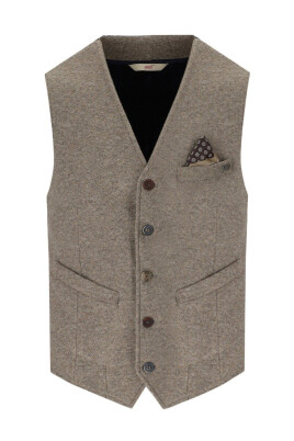 gilet-taupe-a-boutonnage-simple
