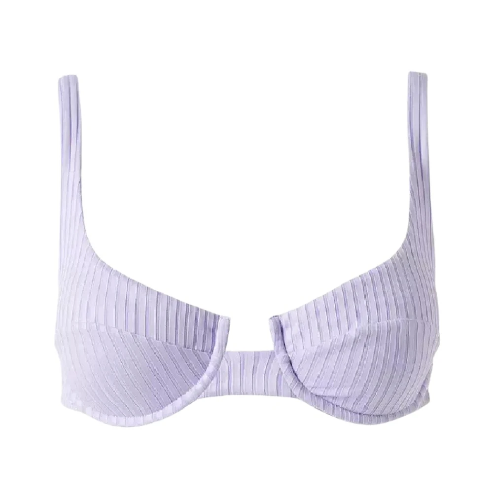 Melissa Odabash Lavendel Bikini Top met Beugel Pink Dames