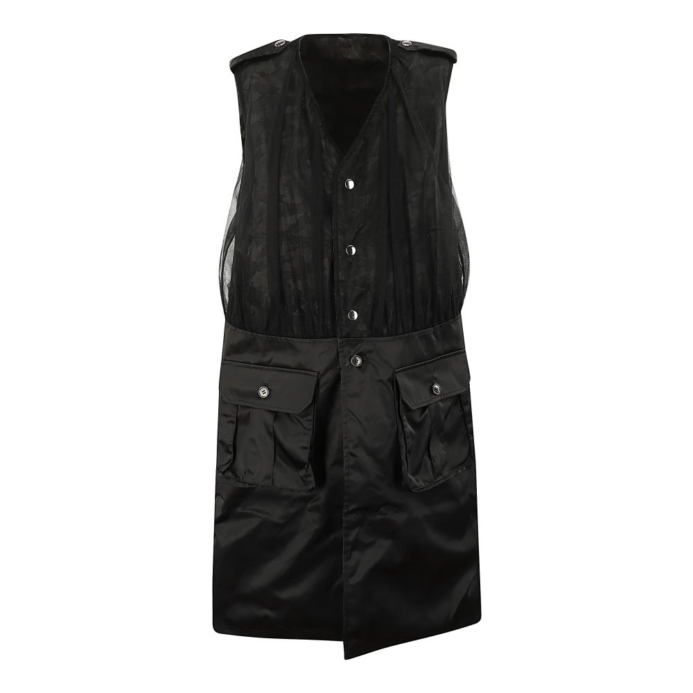 Comme des Garçons Stijlvolle Dames Vest Hoes Black Dames