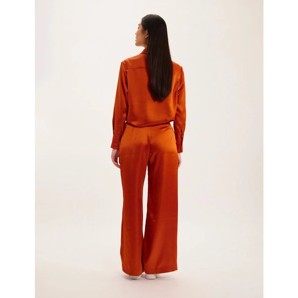 Ines De La Fressange Paris Luciano verbrand oranje broek Orange Dames