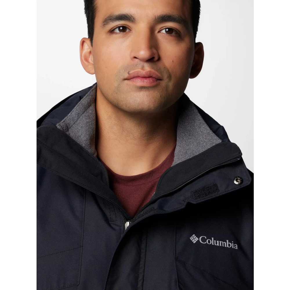 Columbia Outdoor Fleece Interchange Jas Zwart Black Heren