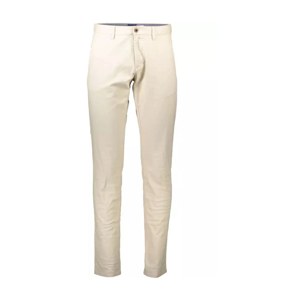 Gant Men's Beige Classic Cotton Jeans Pant - Chinos - W36 L34 - Trousers