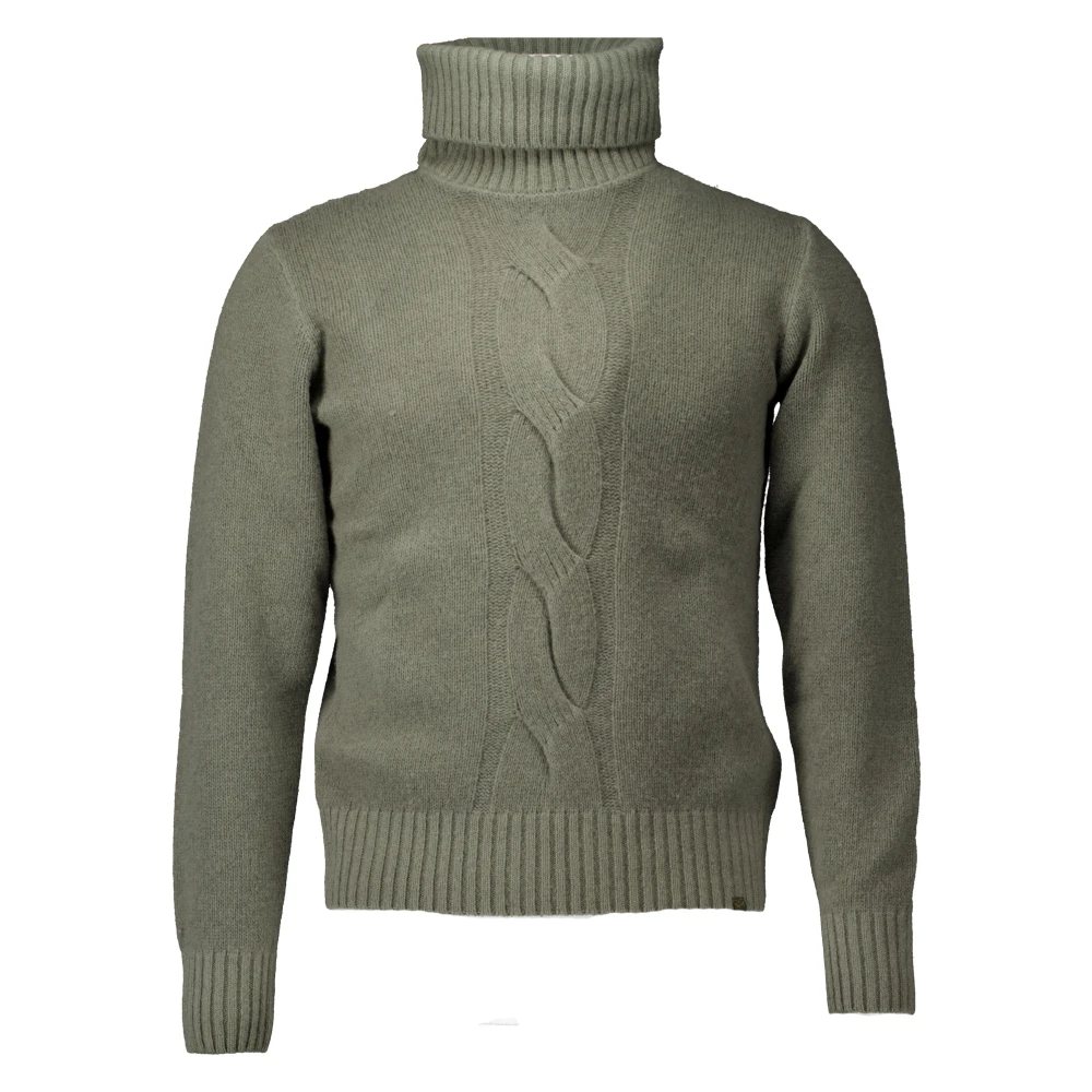 PAUL & SHARK Groene Turtle Neck Sweater Green Heren