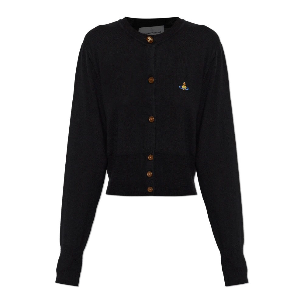 Vivienne Westwood Bea Cardigan - Female - Cardigans - Black - L - Knitwear