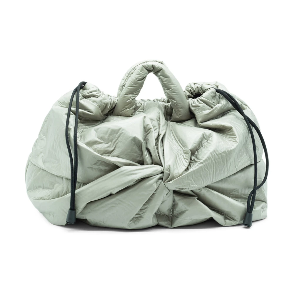 Vic Matié Maxi Shopper met Knoop in Duif Grijs Gray Dames
