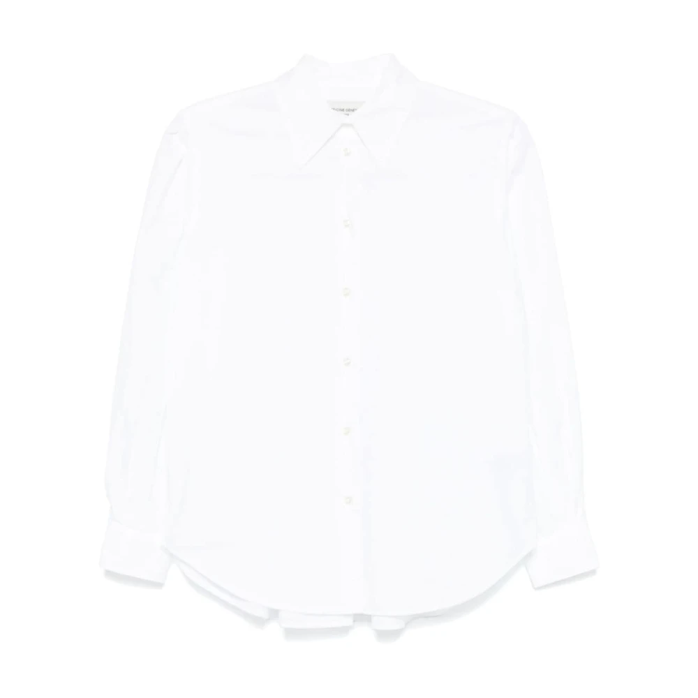 Officine Générale Witte Katoenen Poplin Overhemd White Dames