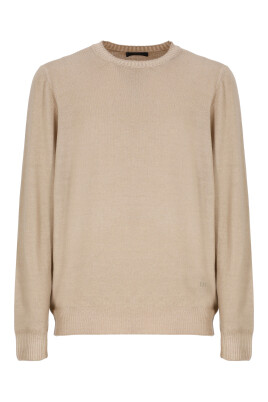 beige-wool-sweater-with-embroidered-logo
