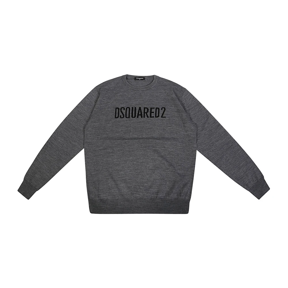 Dsquared2 Logo Sweatshirt för pojkar Gray, Pojke