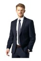 veste-slim-fit-stretch-en-bleu