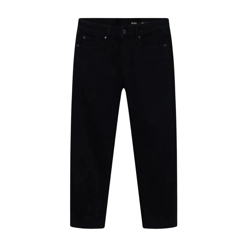 Gabba Donkerblauwe Loose Jeans Isko Denim Blue Heren