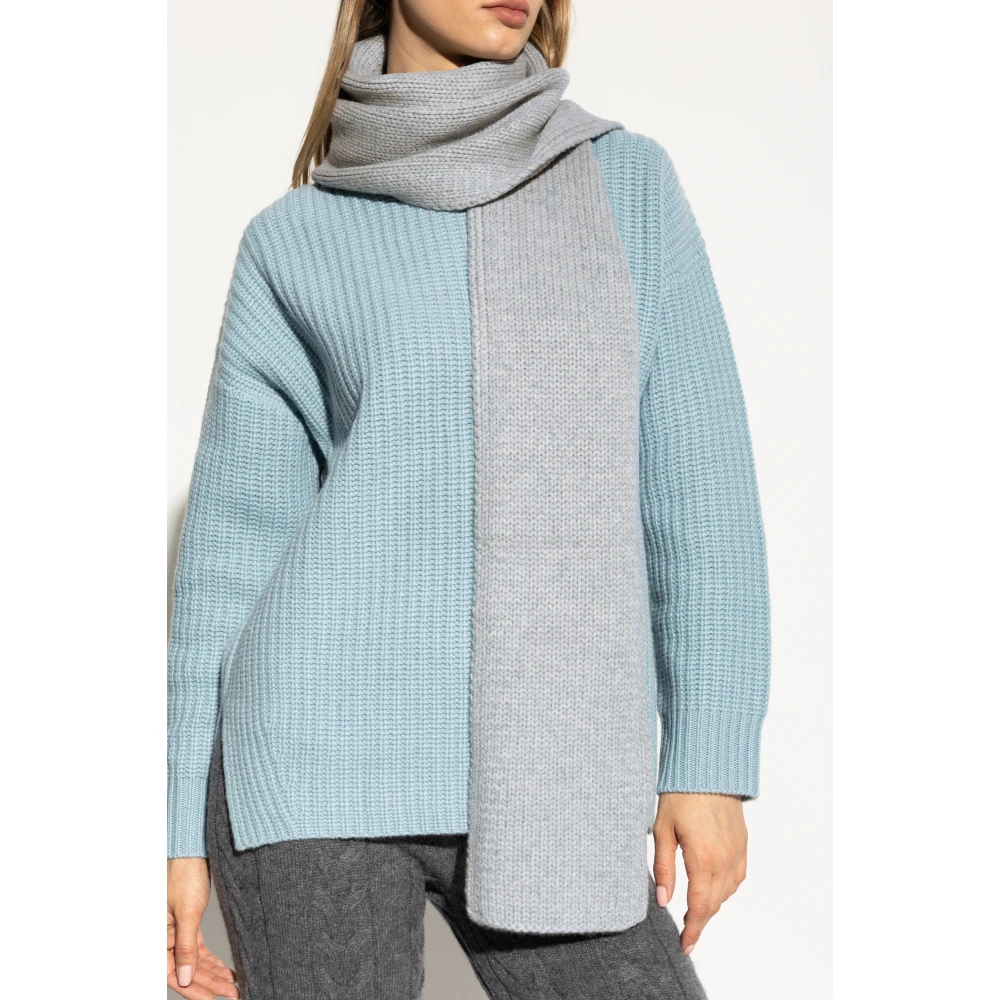 Lisa Yang Kasjmier sjaal Gray Dames