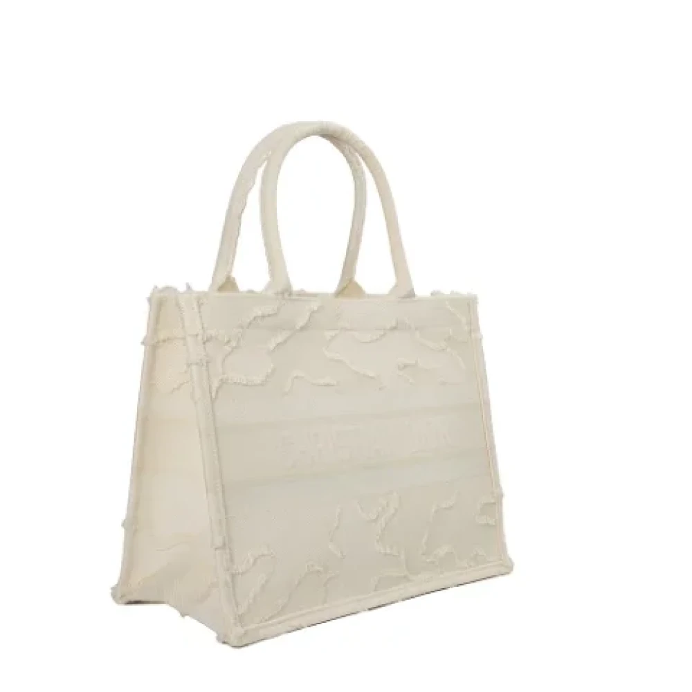 Dior Vintage Pre-owned Canvas dior-bags White Dames